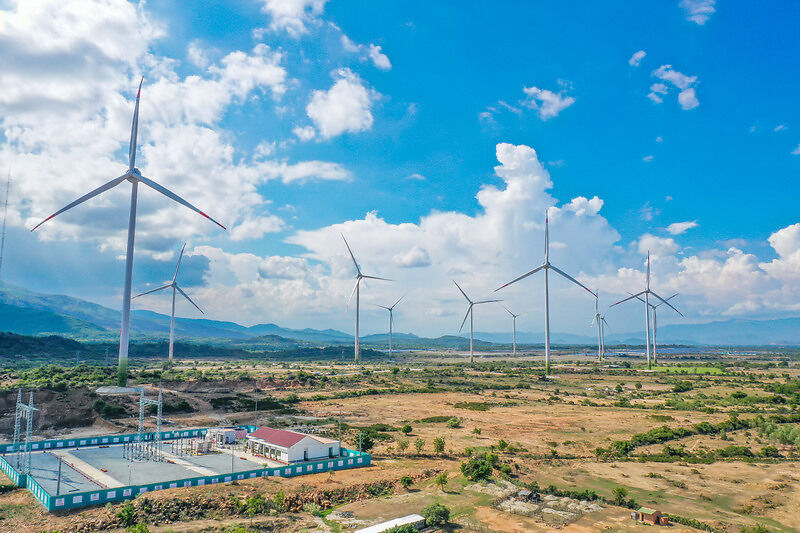 TRUNGNAM GROUP COMPLETES COMMERCIAL OPERATION OF A 46.2 MW WIND POWER PLANT IN NINH THUAN.
