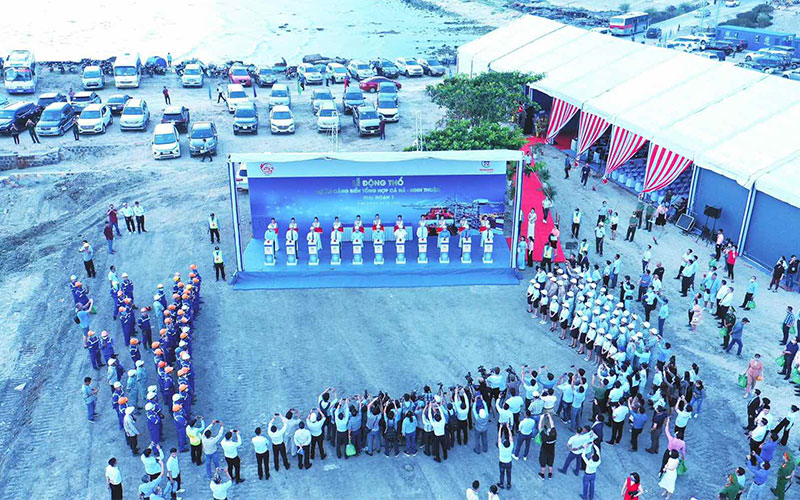 Trungnam Group held the Groundbreaking Ceremony of Ca Na Seaport Complex (phase 1)